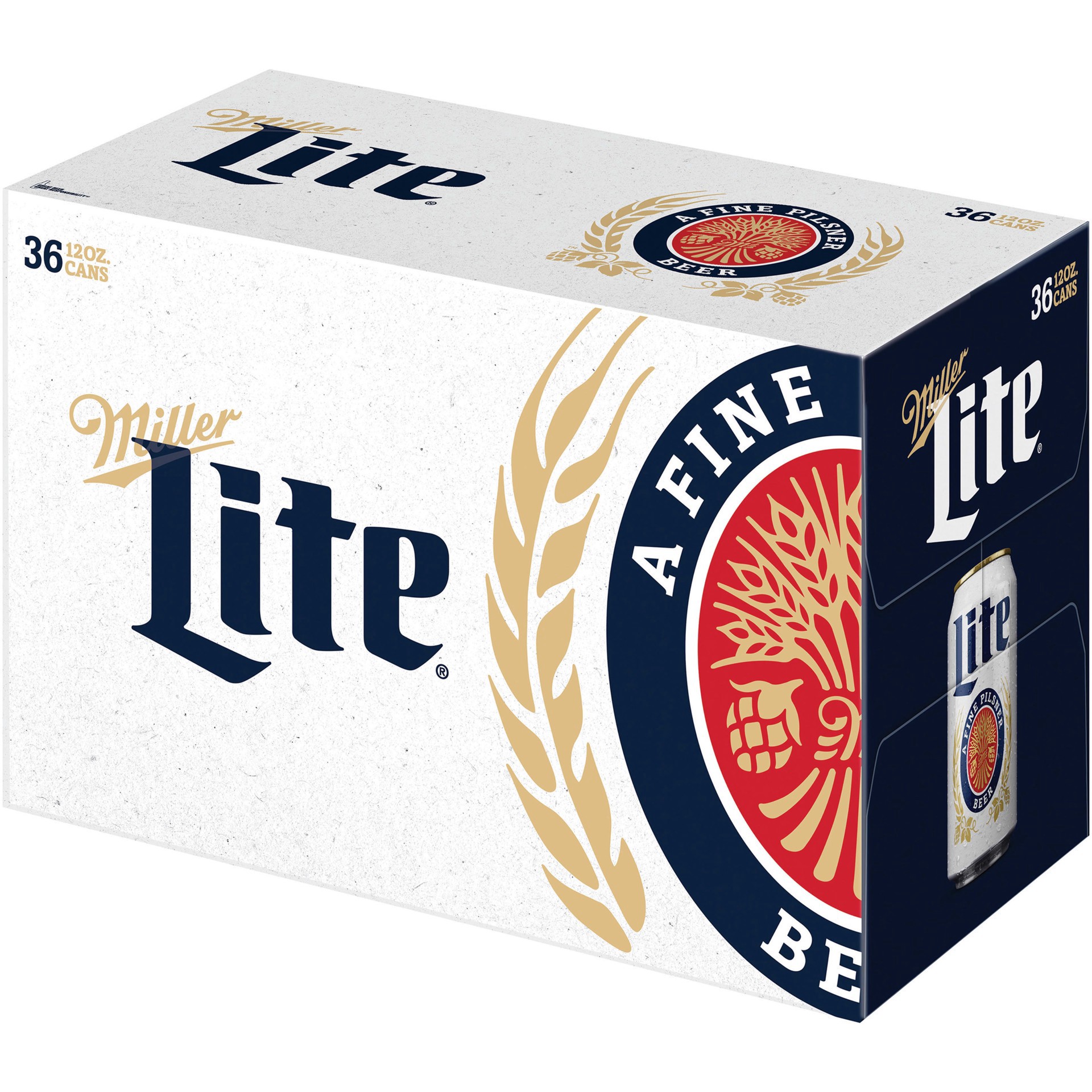 slide 5 of 5, Miller Lite Beer is the original light lager beer. With a smooth, light and refreshing taste, this American-style pilsner beer has 4.2% ABV. Brewed for more taste, this light beer has a light to medium body with a hop-forward flavor., 36 ct; 12 oz