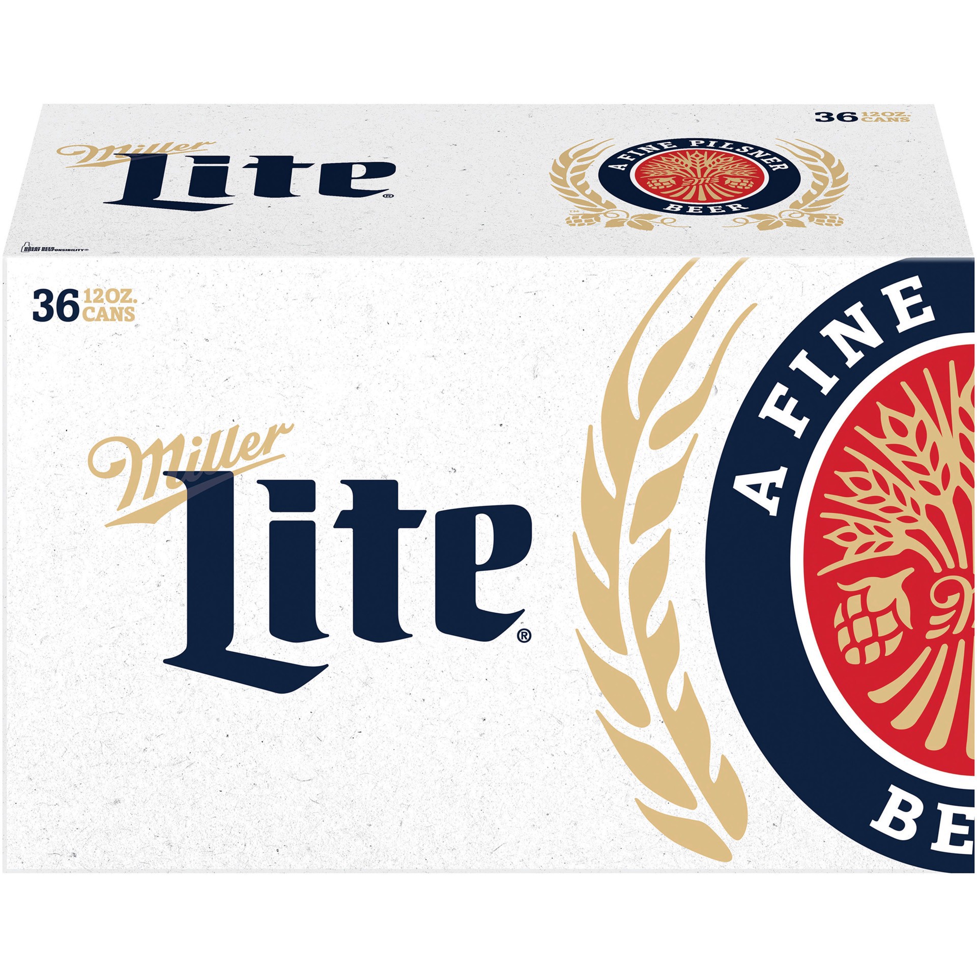 slide 2 of 5, Miller Lite Beer is the original light lager beer. With a smooth, light and refreshing taste, this American-style pilsner beer has 4.2% ABV. Brewed for more taste, this light beer has a light to medium body with a hop-forward flavor., 36 ct; 12 oz