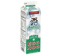 slide 1 of 1, AE Dairy Eggnog Regular Refrigerated, 32 fl oz