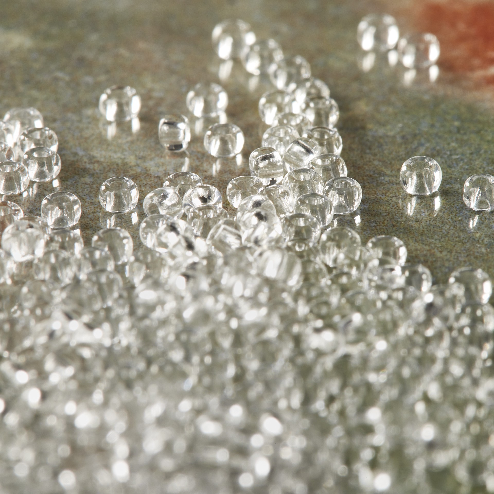 slide 3 of 3, John Bead Opaque Czech Glass Seed Beads, 11/0, 11/0