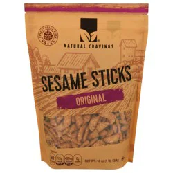 Natural Cravings Original Sesame Sticks 16 oz