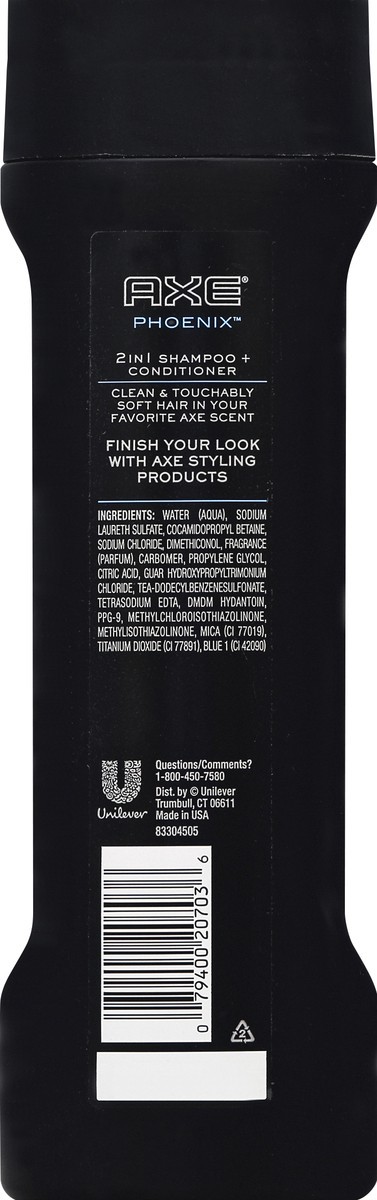 slide 6 of 6, AXE Phoenix 2-In-1 Shampoo & Conditioner, 16 fl oz