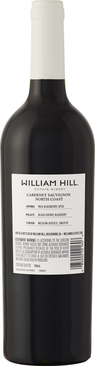 slide 2 of 3, William Hill Estate Winery Red Wine, 750 ml