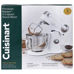 Cuisinart Precision Master 5.5-Quart Stand Mixer