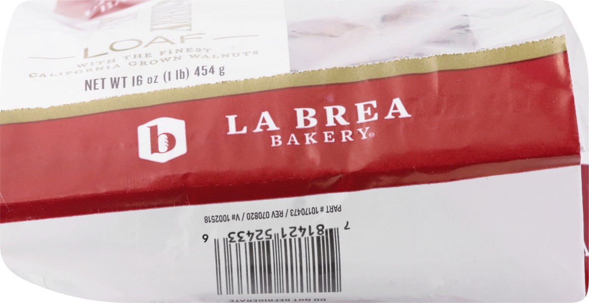 slide 8 of 12, La Brea Bakery Cranberry Walnut Loaf 16 oz, 16 oz