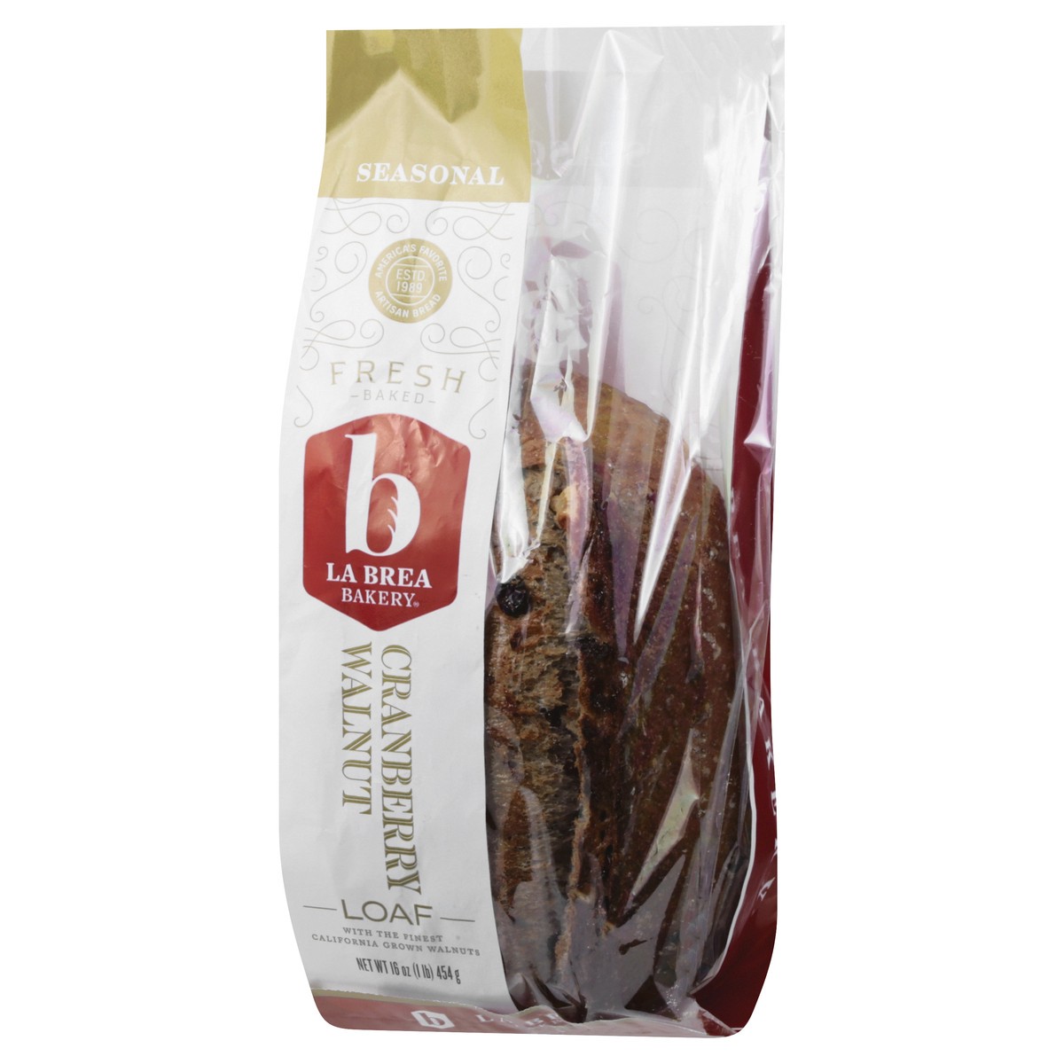 slide 6 of 12, La Brea Bakery Cranberry Walnut Loaf 16 oz, 16 oz