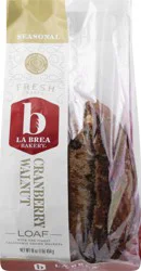 La Brea Bakery Cranberry Walnut Loaf 16 oz