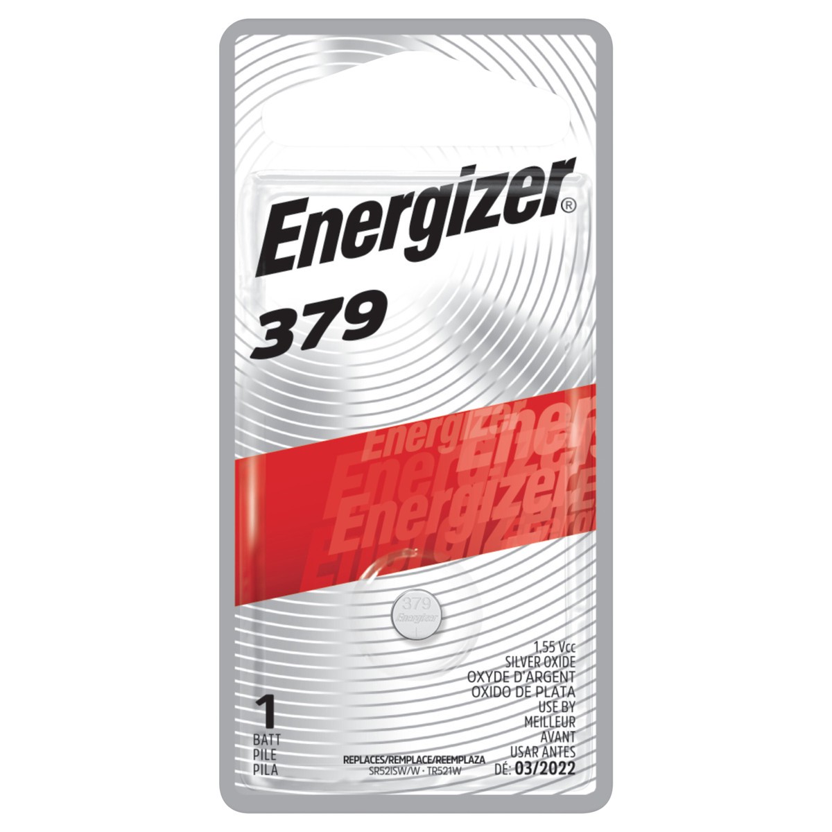 slide 1 of 3, Energizer 379 1-Pack, 1 ct