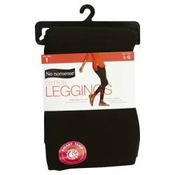 No Nonsense Black Leggings