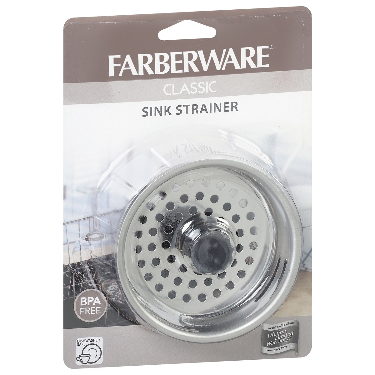 slide 6 of 9, Farberware Stainless Steel Classic Sink Strainer 1 ea, 1 ct