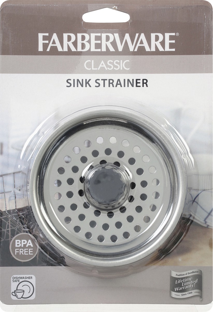 slide 8 of 9, Farberware Stainless Steel Classic Sink Strainer 1 ea, 1 ct