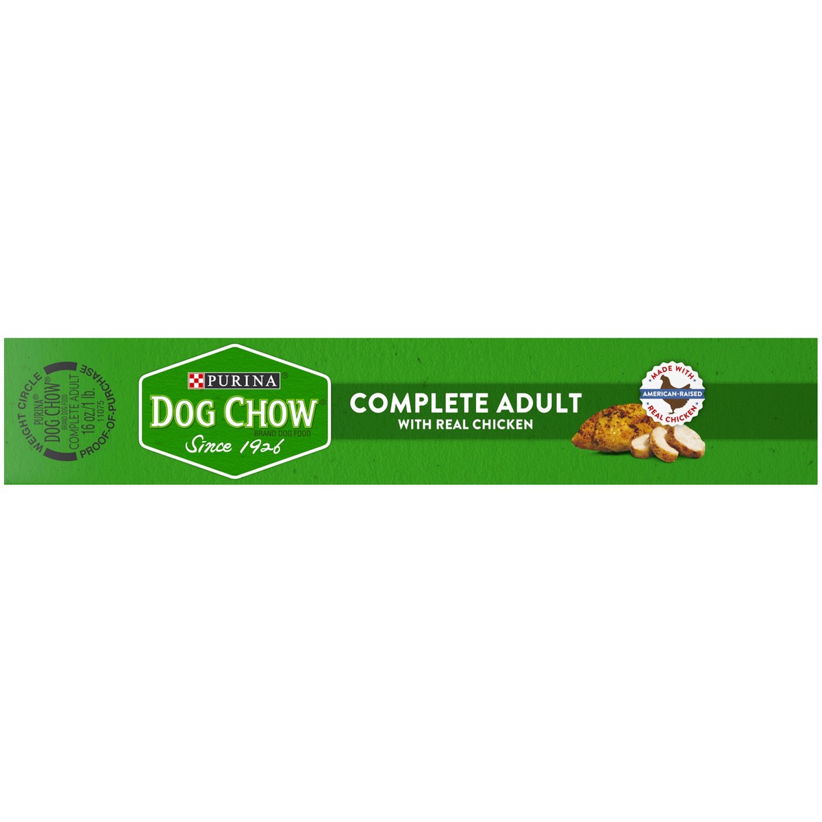 slide 7 of 9, Dog Chow Purina Dog Chow Complete Adult Dry Dog Food Kibble With Chicken Flavor, 16 oz