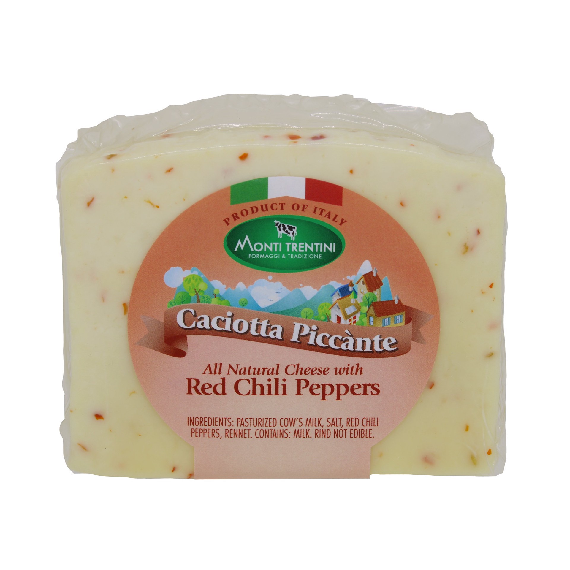 slide 1 of 1, Monti Trentini Caciotta Piccante Cheese 0.44 lb, 0.44 lb