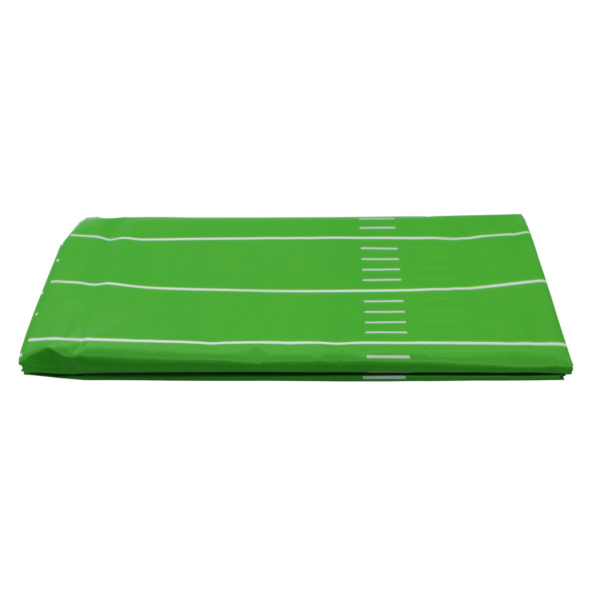 slide 2 of 3, 54" X 108" Green Football Field Table Cover By Celebrate It, 54 in x 108 in