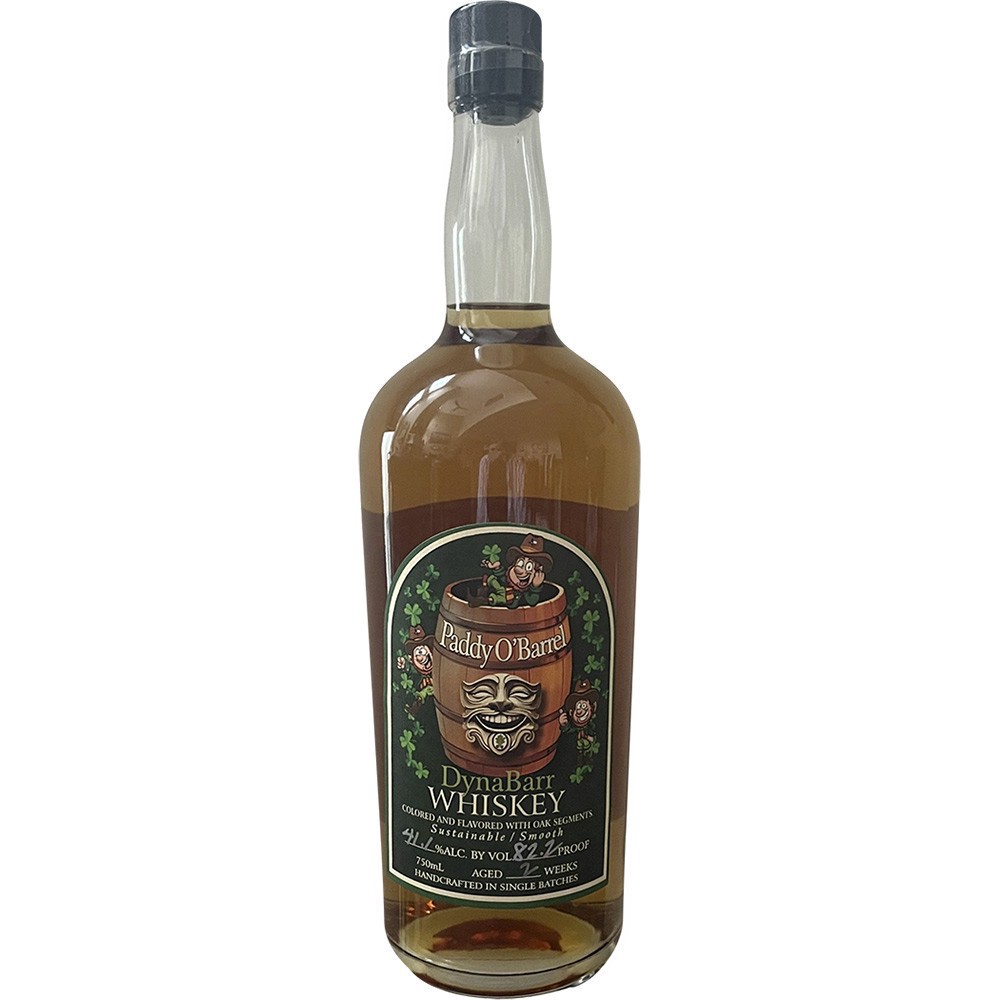 slide 1 of 1, Dynabarr Paddy O'barrel Whiskey, 750 ml