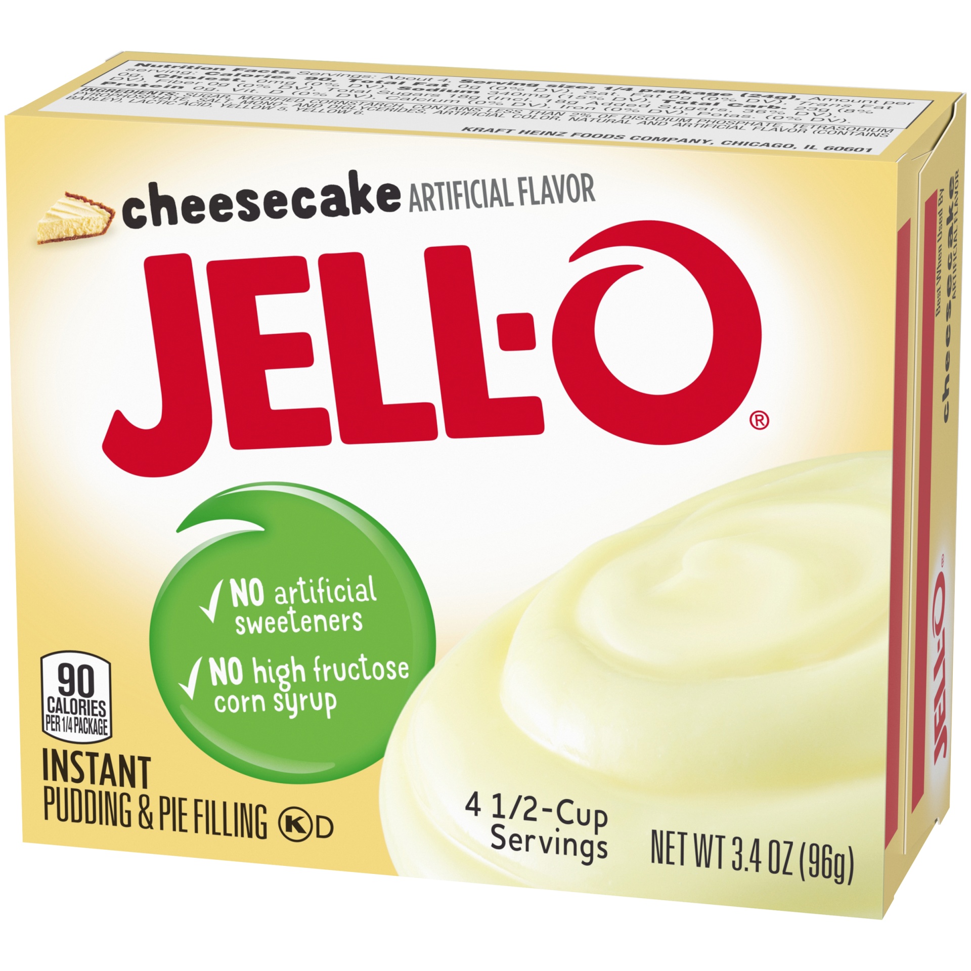 slide 8 of 11, Jell-O Cheesecake Instant Pudding & Pie Filling Mix, 3 oz