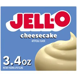 Jell-O Cheesecake Instant Pudding & Pie Filling Mix, 3.4 oz Box