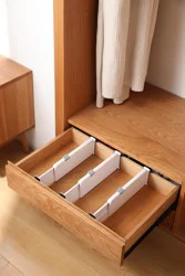 Real Home Set Of 4 Drawer Dividers White