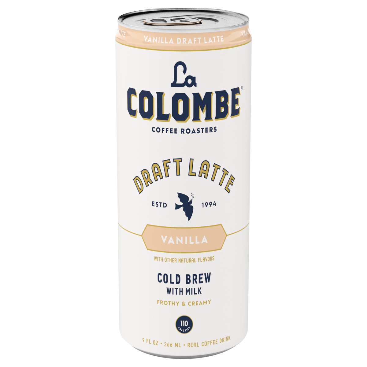slide 1 of 9, La Colombe Vanilla Latte Coffee 9oz, 9 fl oz