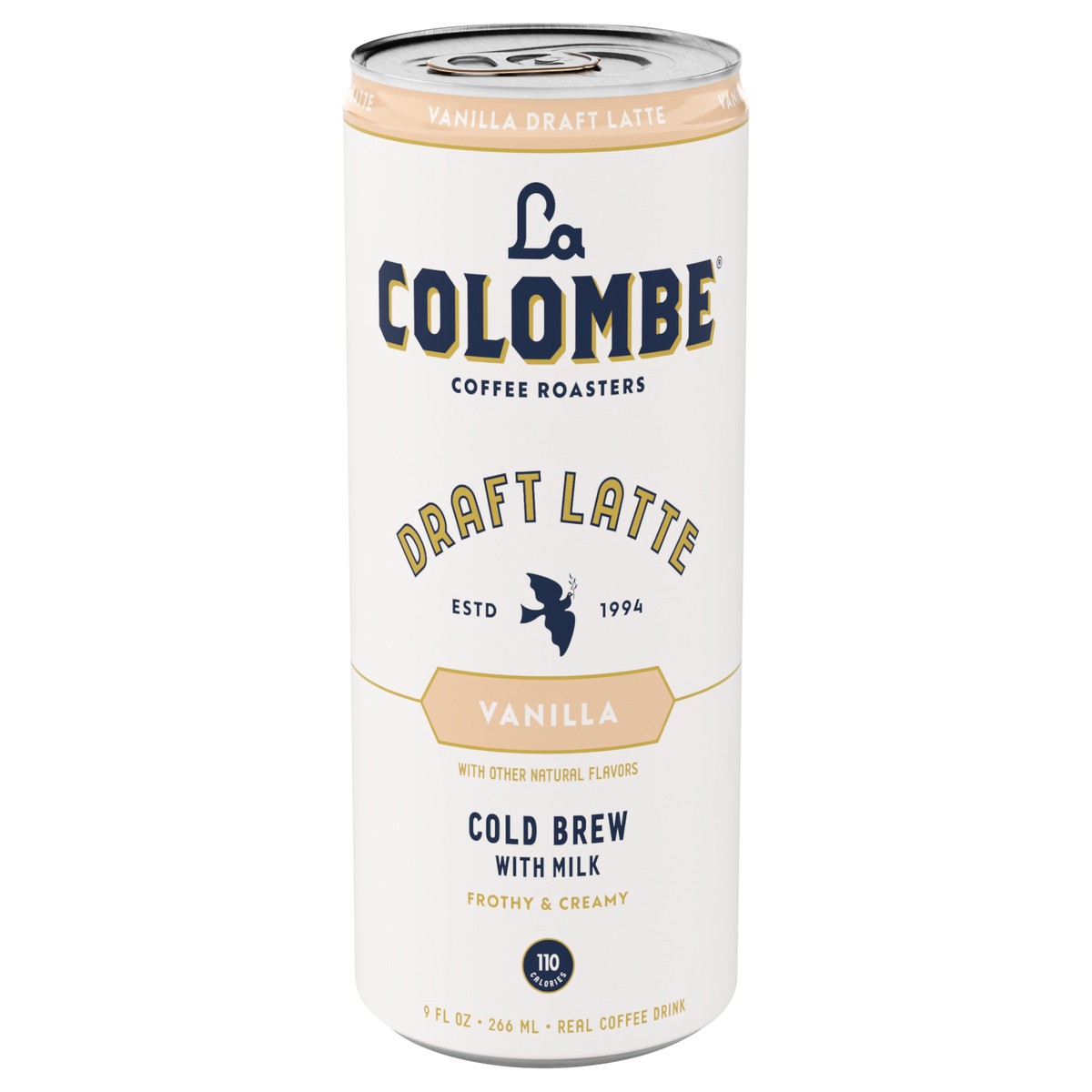 slide 1 of 9, La Colombe Vanilla Latte Coffee - 9 fl oz, 9 fl oz