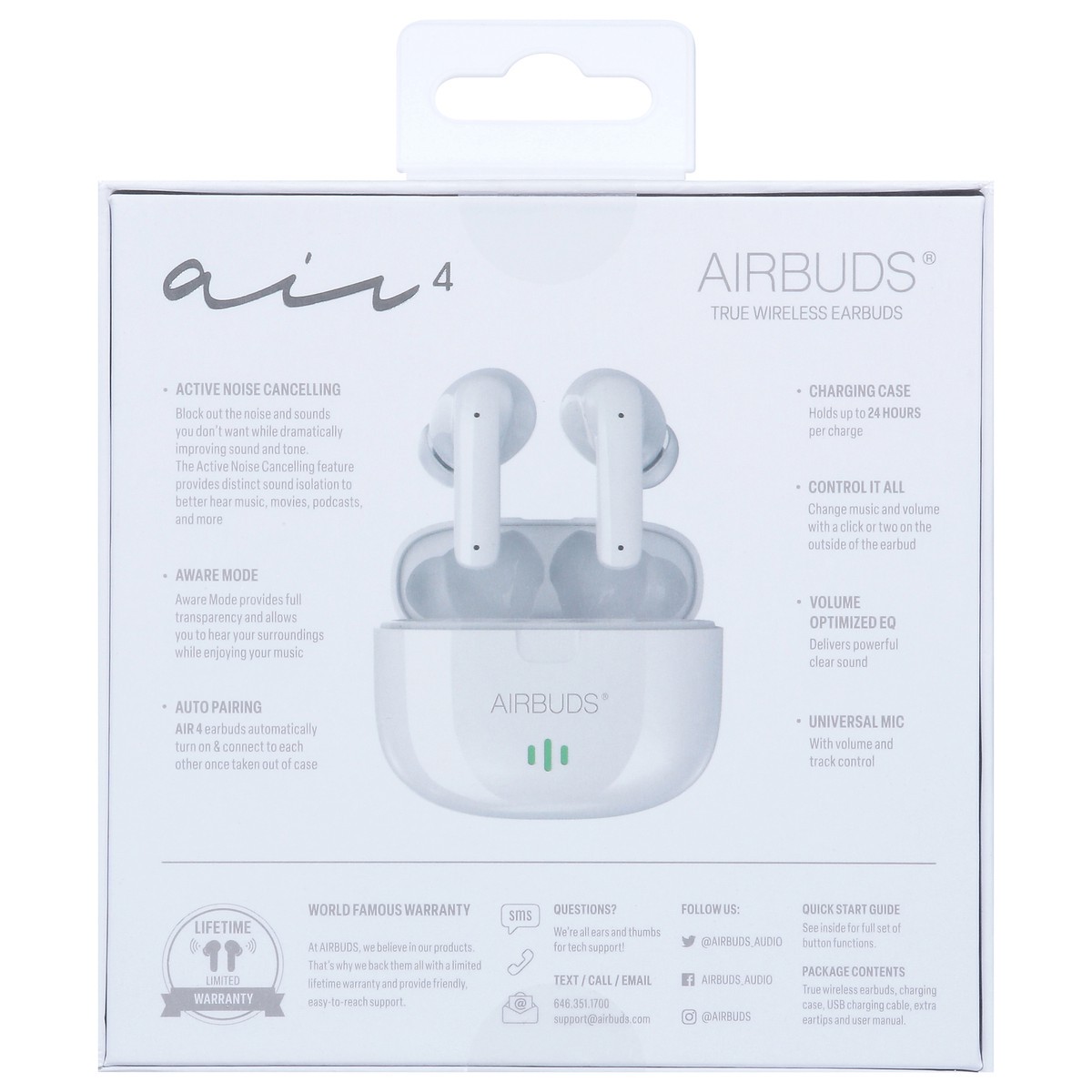 slide 2 of 12, air airbuds True Wireless Earbuds 1 ea, 1 ct