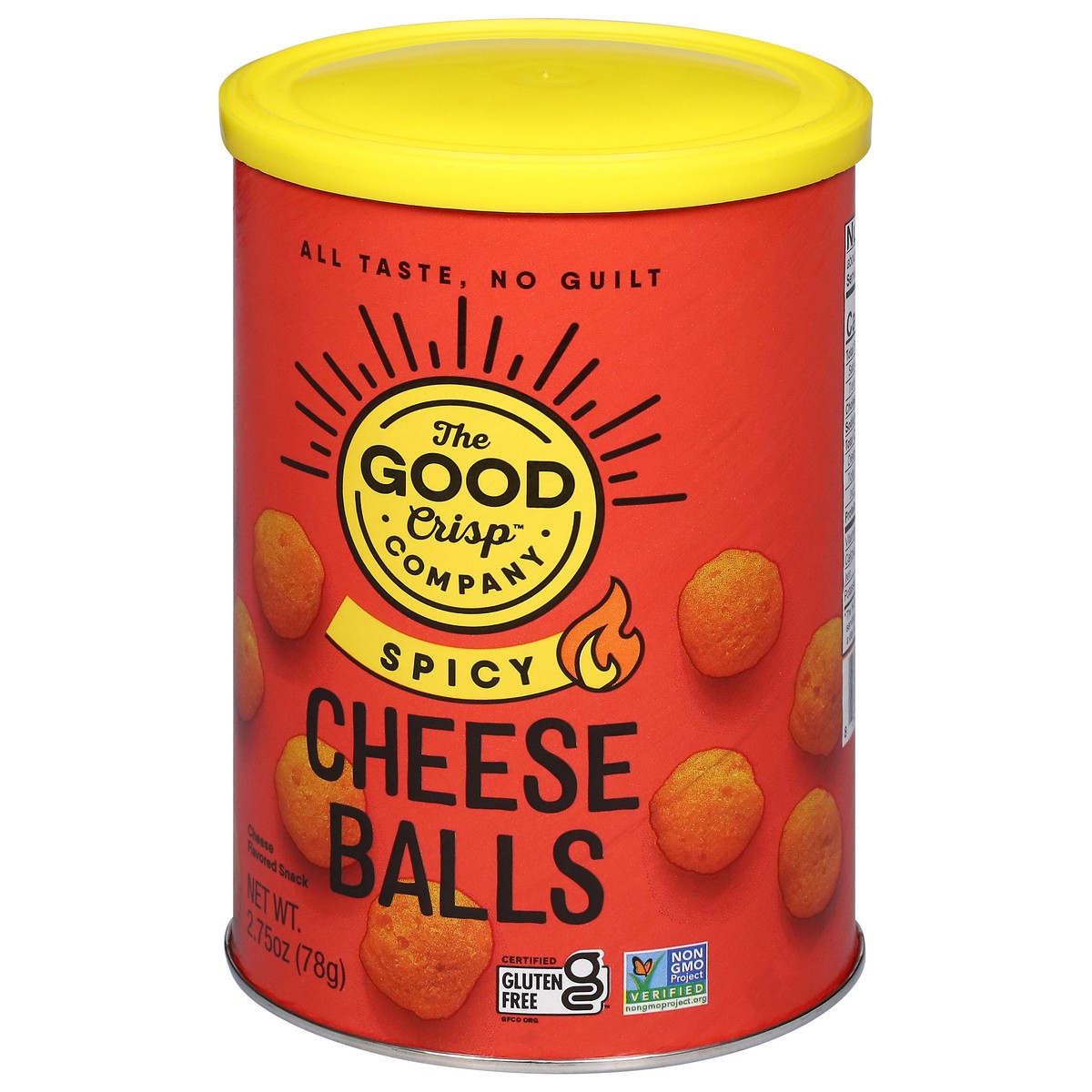 slide 9 of 14, The Good Crisp Company Spicy Cheese Balls - 2.75 oz, 2.75 oz