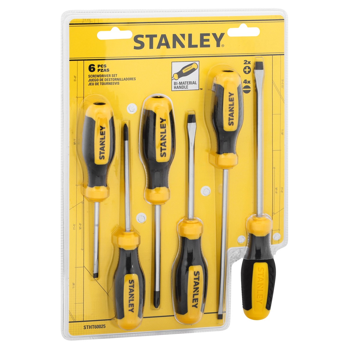 slide 3 of 9, Stanley Screwdriver Set, 1 ct