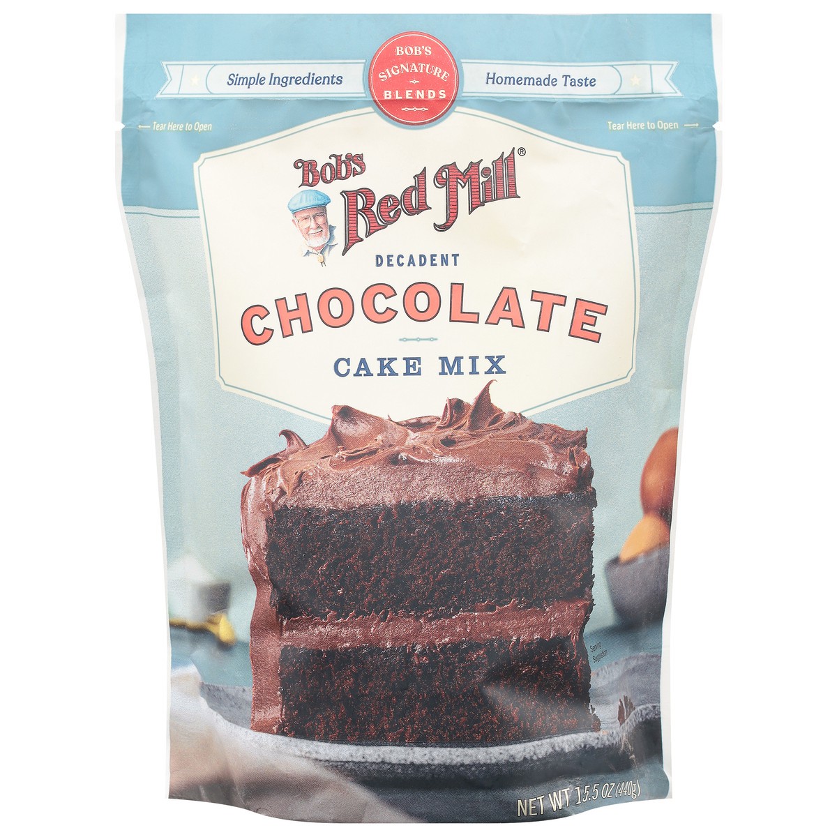 slide 10 of 14, Bob's Red Mill Decadent Chocolate Cake Mix 15.5 oz, 15.5 oz