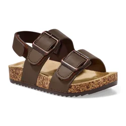 Falls Creek Kids Falls Creek Toddler Boys' Blake Sandals, Mocha, Size 10