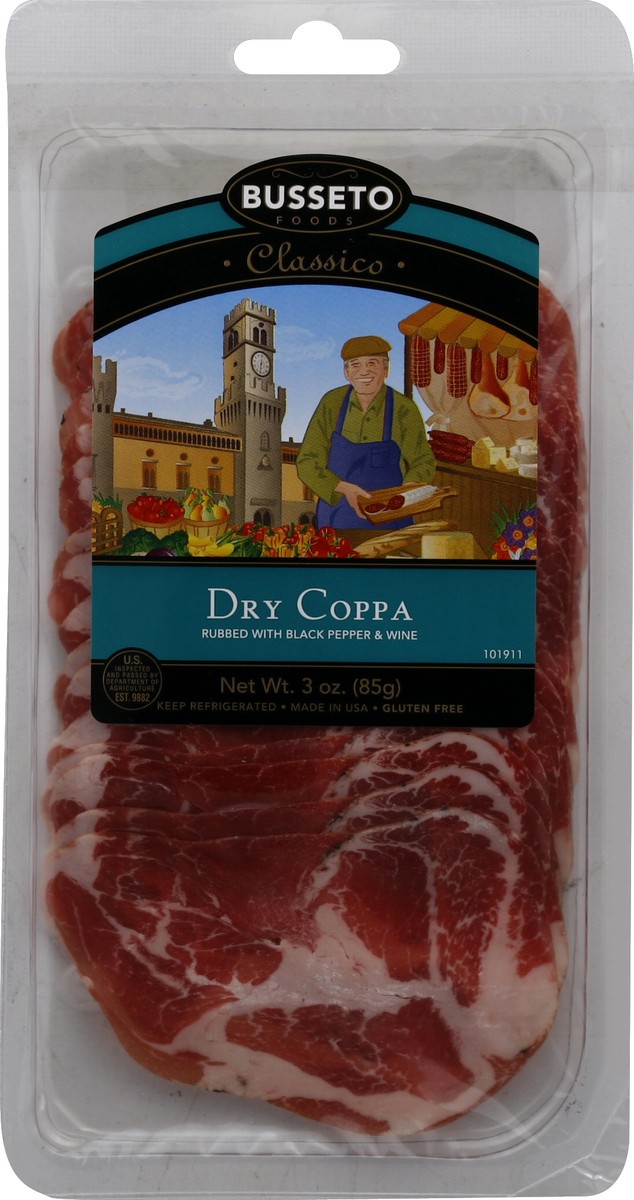 slide 2 of 3, BUSSETO Classico Dry Coppa, 3 oz