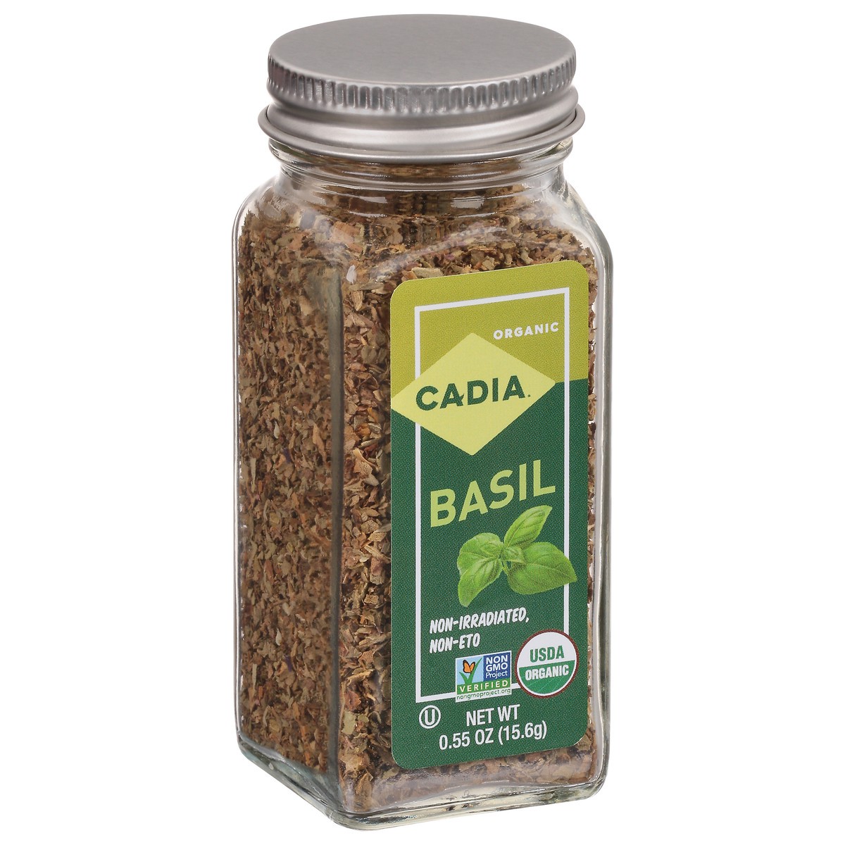 slide 10 of 13, Cadia Organic Basil 0.55 oz, 0.55 oz