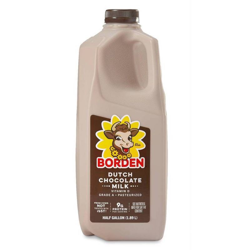 slide 1 of 7, Borden Milk 0.5 gl, 12 gal