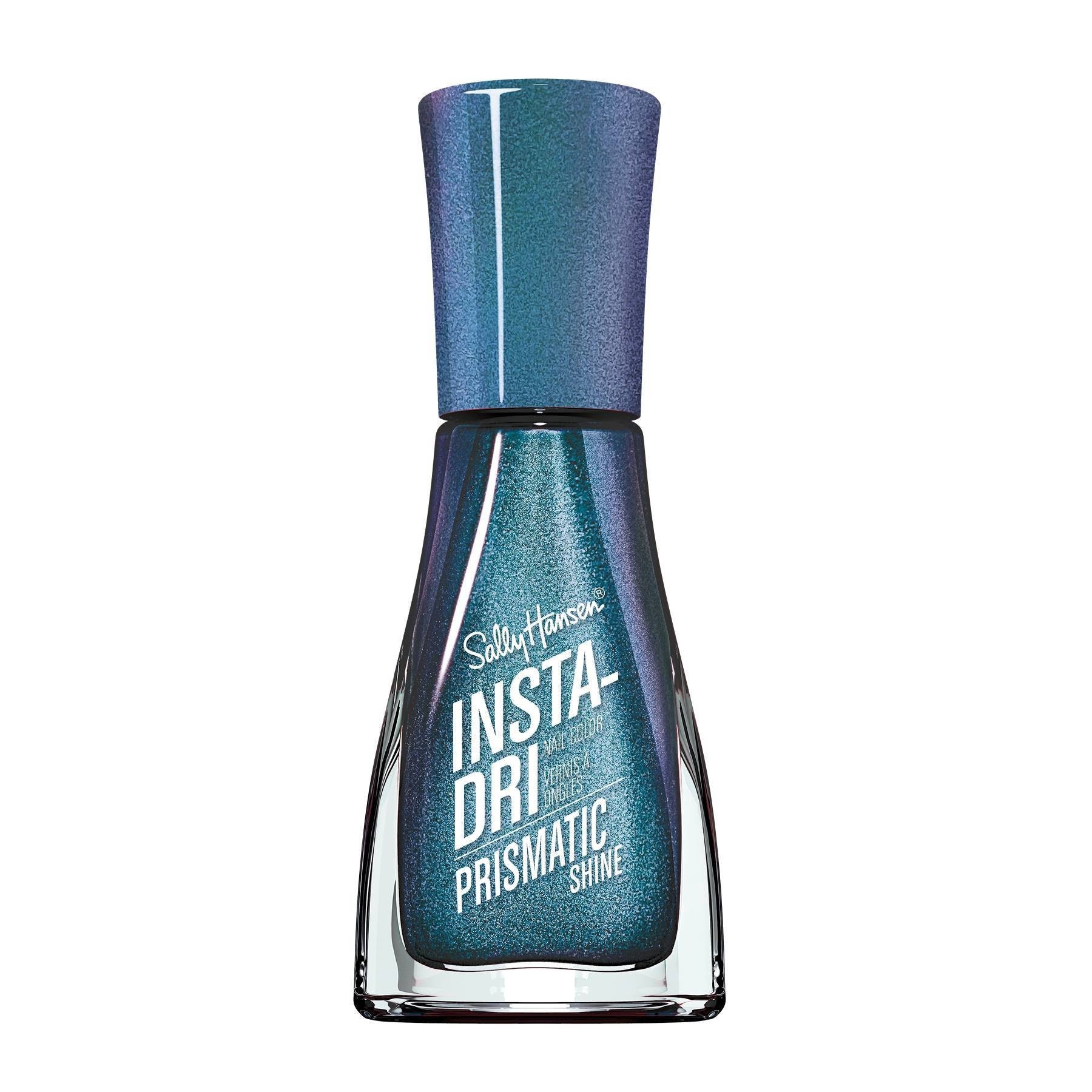 slide 1 of 4, Sally Hansen Insta-Dri Prismatic Shine Celes-Teal 055 Nail Color 9.17 ml, 9.17 ml