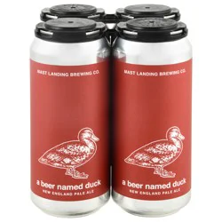 Mast Landing Brewing Co. New England Pale Ale A Beer Named Duck Beer 4 - 1 pt Cans