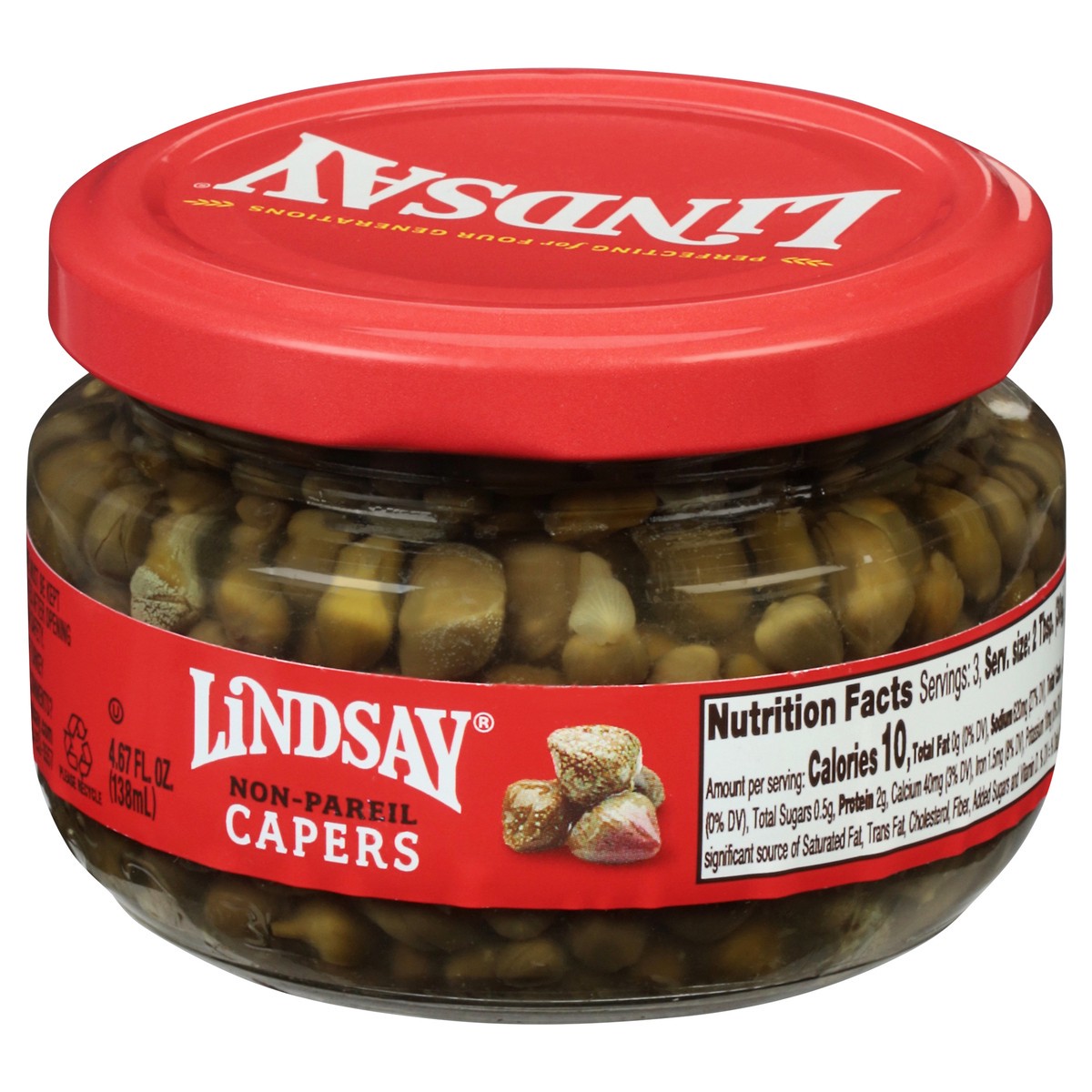 slide 2 of 11, Lindsay Non-Pareil Capers 4.67 fl oz, 3.75 oz