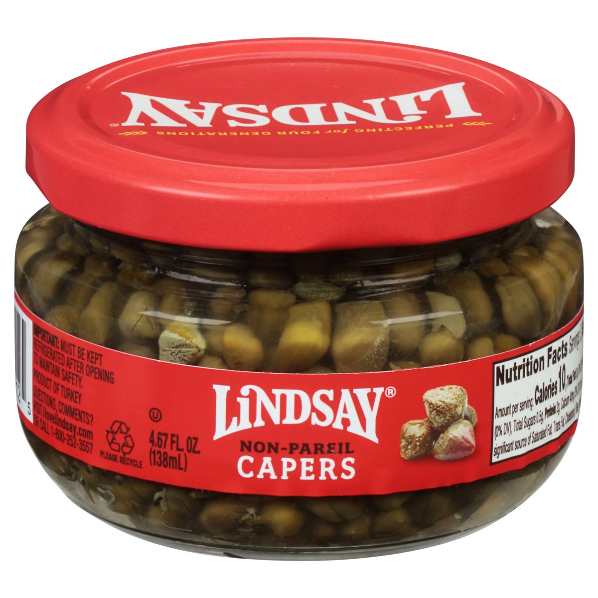 slide 1 of 11, Lindsay Non-Pareil Capers 4.67 fl oz, 3.75 oz