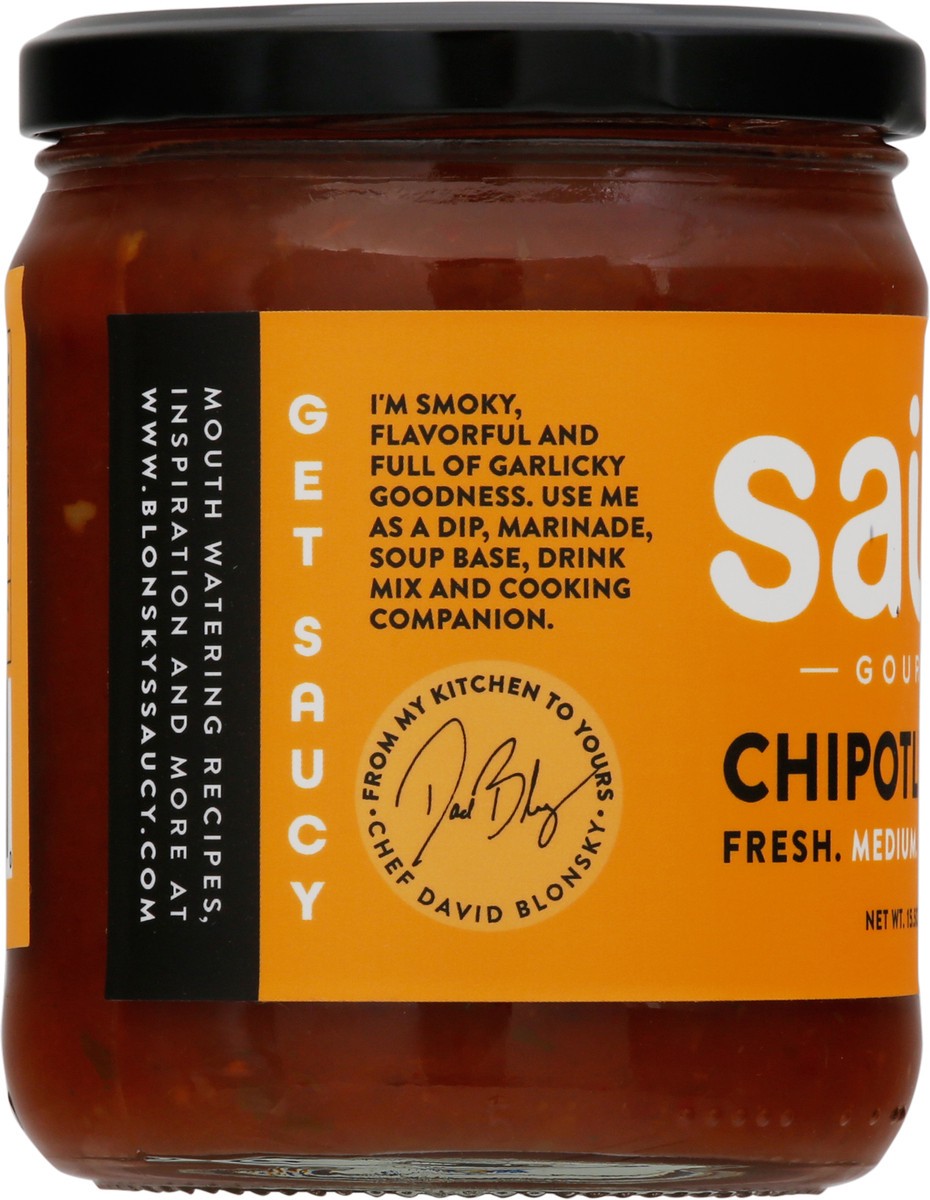 slide 6 of 9, Saucy Medium Chipotle Salsa 15.5 oz, 15.5z