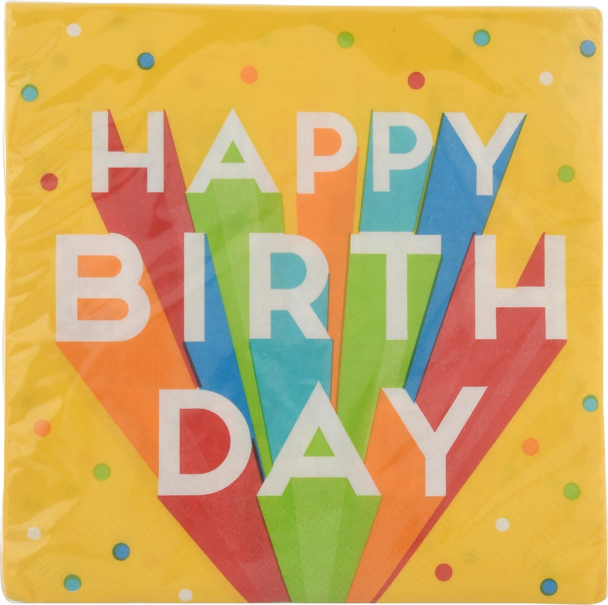 slide 3 of 11, Celebrations Big Birthday Bash Luncheon Napkin, 16 ct