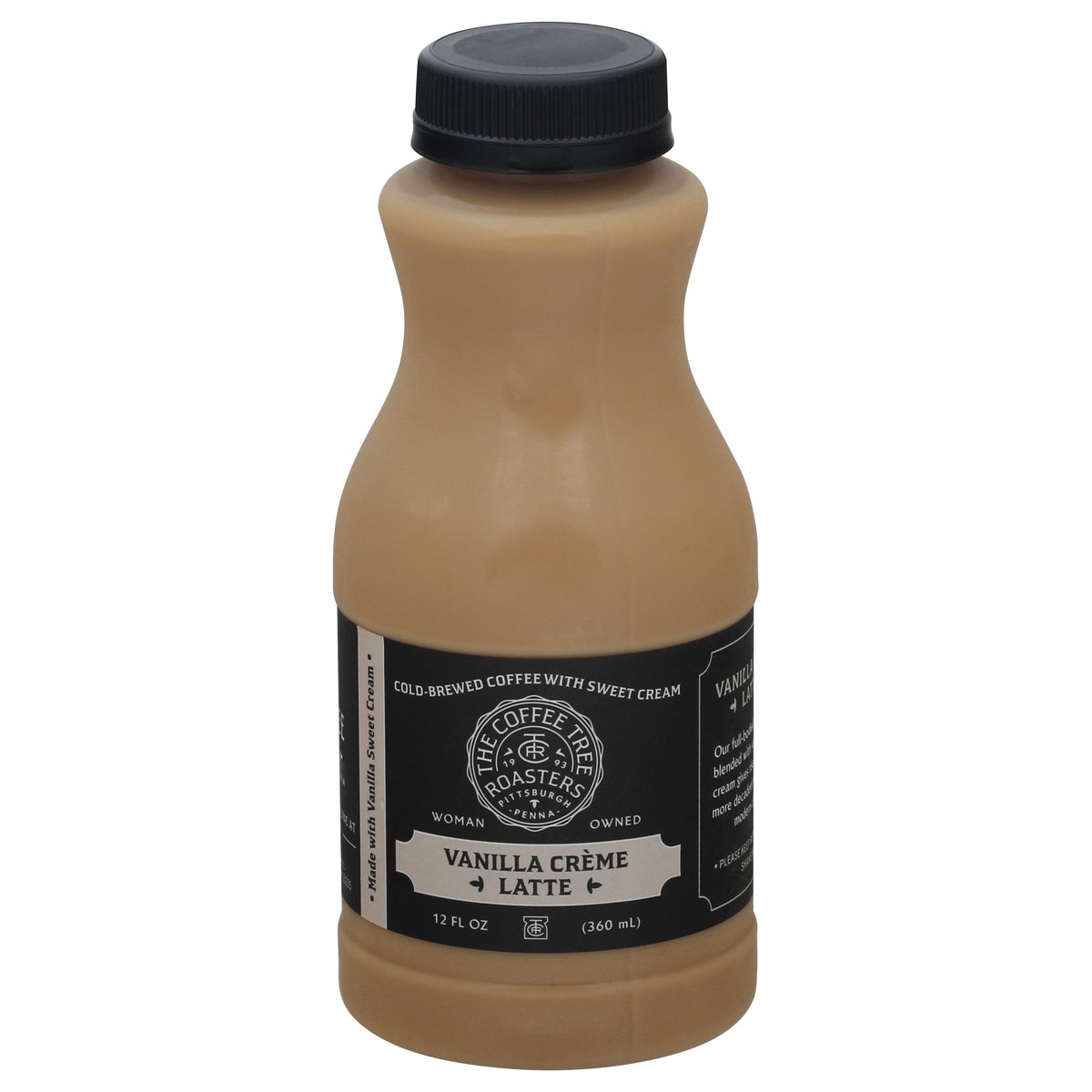 slide 13 of 13, The Coffee Tree Roasters Cold-Brewed Vanilla Creme Latte Coffee - 12 fl oz, 12 fl oz