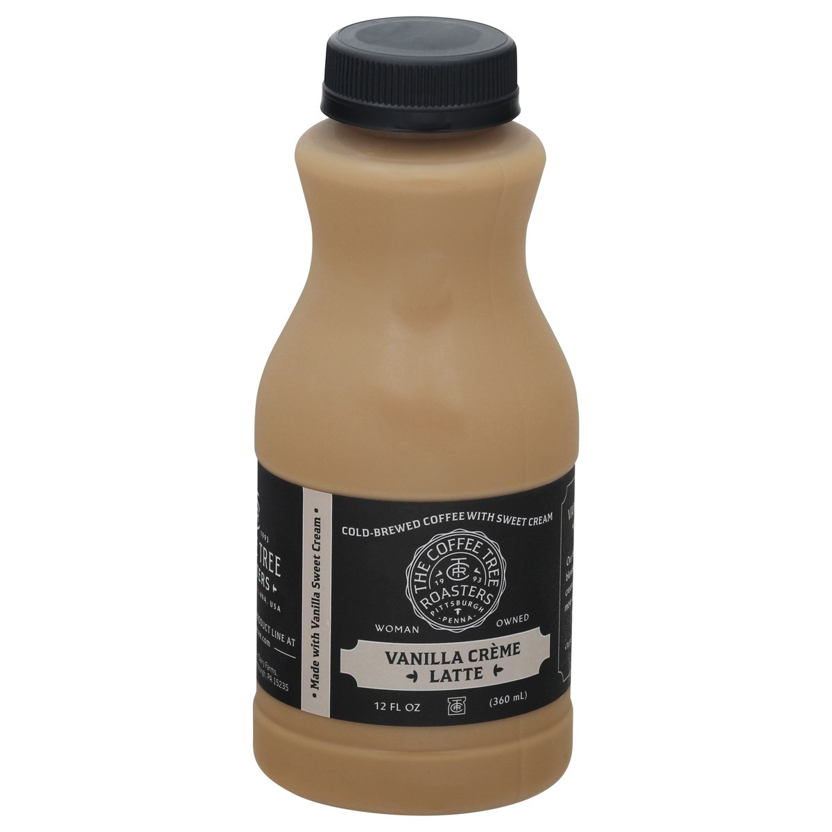slide 5 of 13, The Coffee Tree Roasters Cold-Brewed Vanilla Creme Latte Coffee - 12 fl oz, 12 fl oz