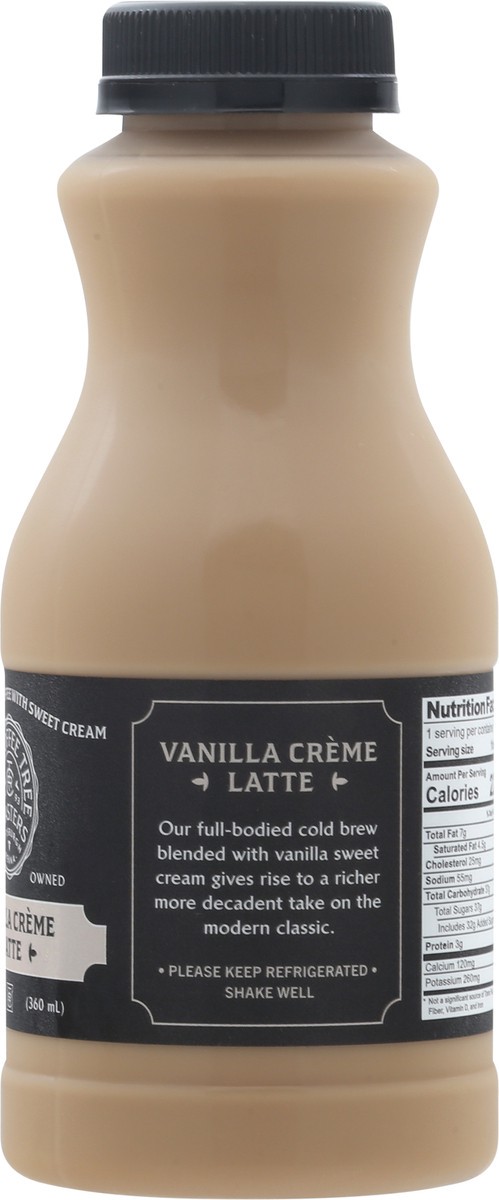 slide 4 of 13, The Coffee Tree Roasters Cold-Brewed Vanilla Creme Latte Coffee - 12 fl oz, 12 fl oz