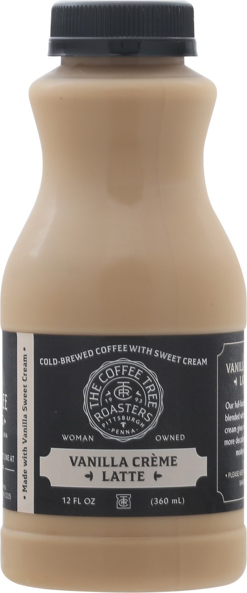 slide 9 of 13, The Coffee Tree Roasters Cold-Brewed Vanilla Creme Latte Coffee - 12 fl oz, 12 fl oz