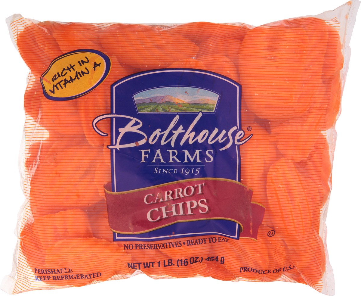 slide 7 of 9, Bolthouse Farms Bolthouse Carrot Chips, 16 oz