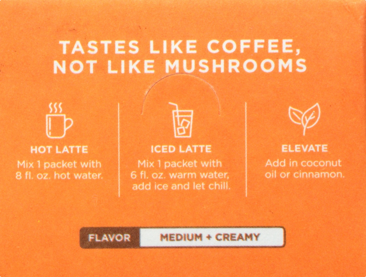 slide 10 of 10, Four Sigmatic Coffee Latte Mix With Lion's Mane, 10 ct