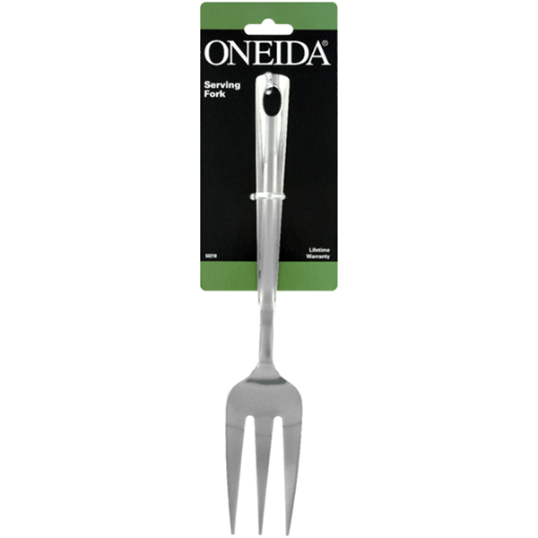 slide 1 of 1, Oneida Drift Stainless Steel Serving Fork, 1 ct