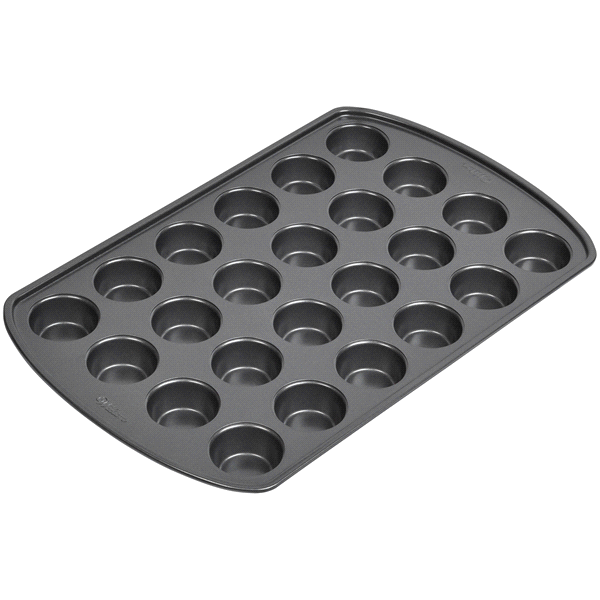 slide 12 of 21, Wilton 24-Cup Mini Muffin Pan 1 ea, 1 ct