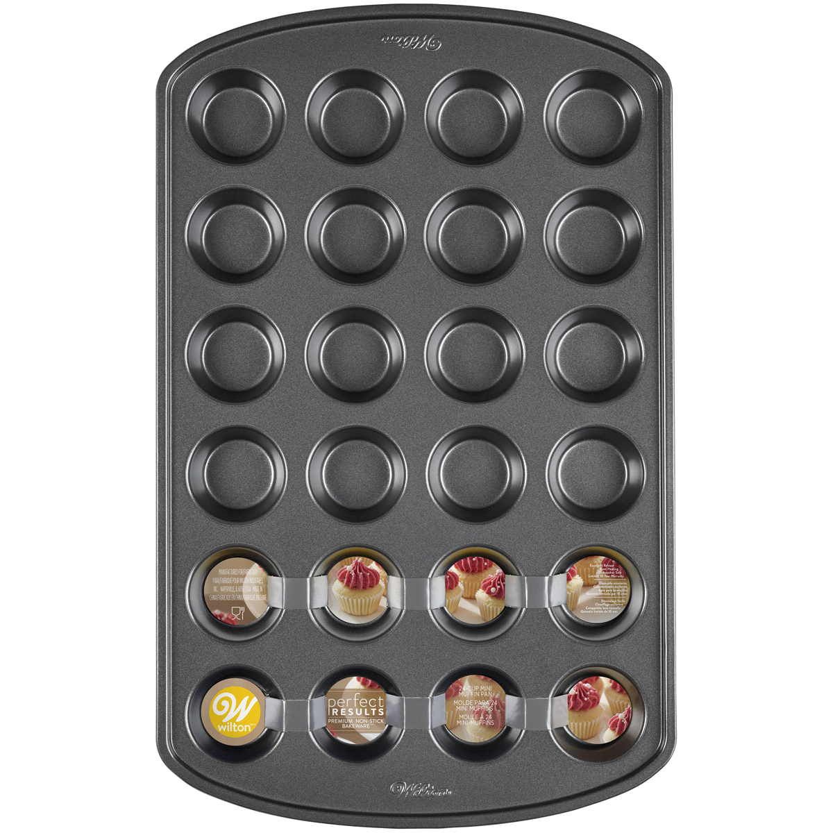 slide 1 of 21, Wilton 24-Cup Mini Muffin Pan 1 ea, 1 ct