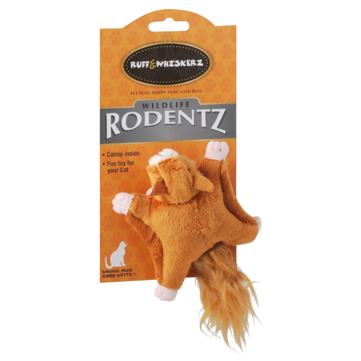 slide 4 of 9, Ruff & Whiskerz Rodentz Wildlife Cat Toy 1 ea Card, 1 ct