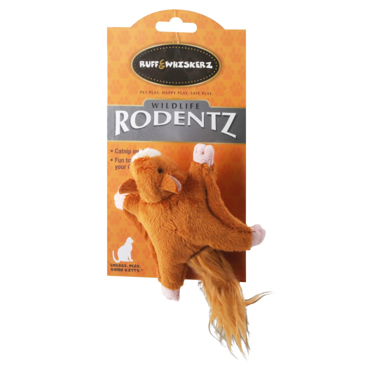 slide 2 of 9, Ruff & Whiskerz Rodentz Wildlife Cat Toy 1 ea Card, 1 ct