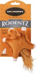 Ruff & Whiskerz Rodentz Wildlife Cat Toy 1 ea Card